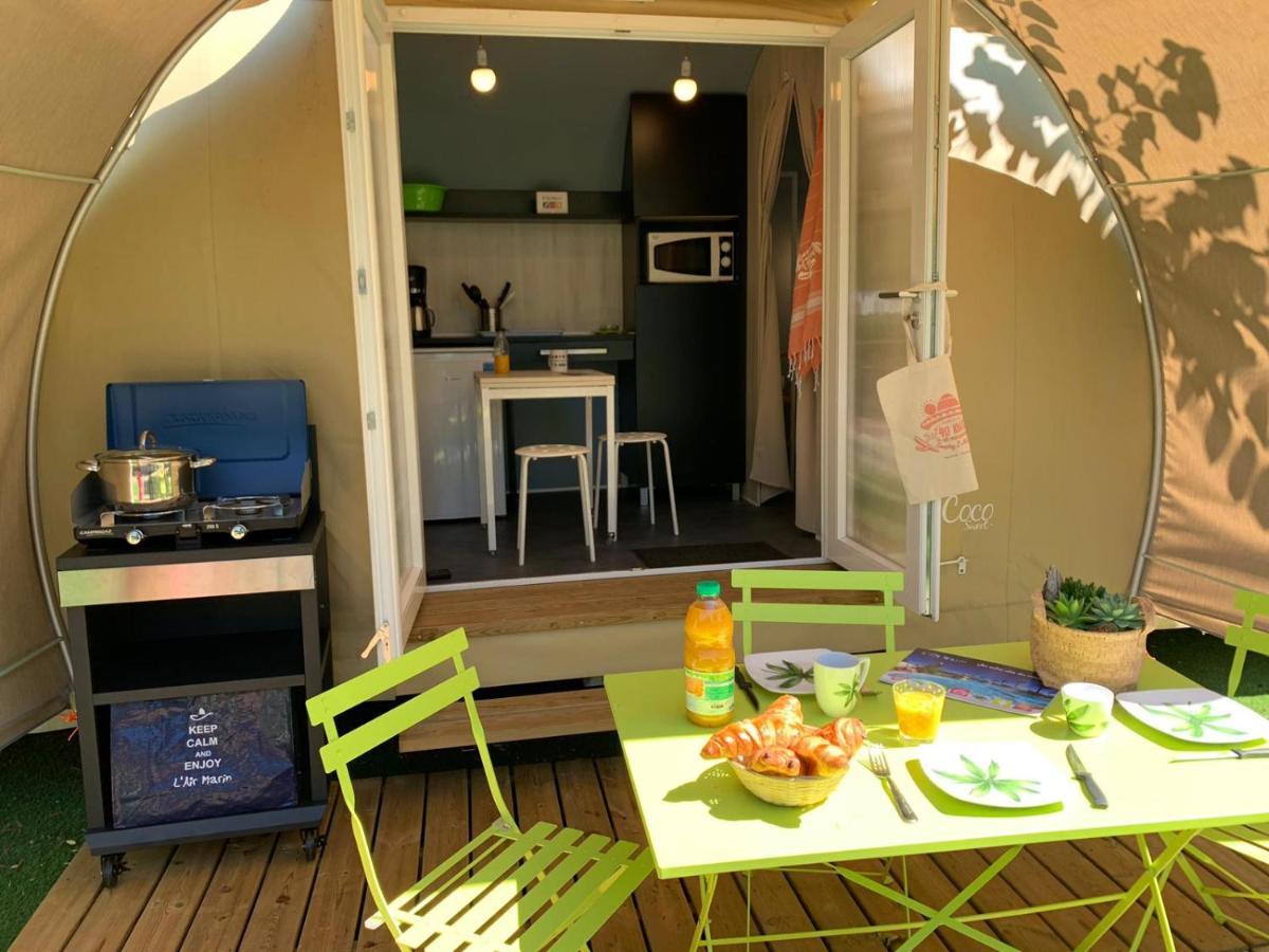 Camping Club L'Air Marin Vias Eksteriør bilde