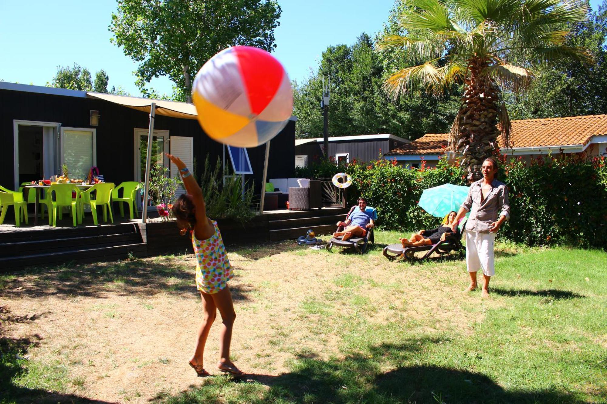 Camping Club L'Air Marin Vias Eksteriør bilde